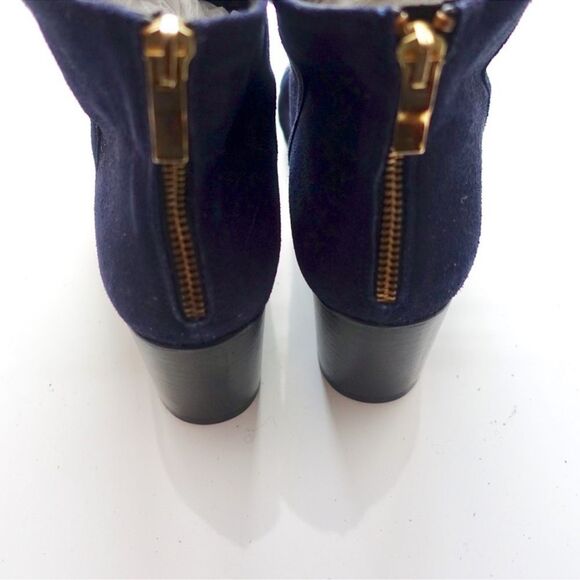 Free People Adele Flame Suede Ankle Boots 38 - Picture 5 of 6